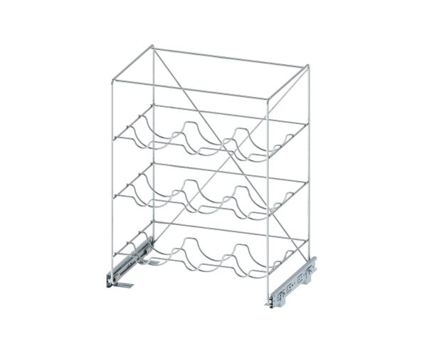 ADEGA DESLIZANTE PRETO C CORREDICA PRETA - 3253-CP-11