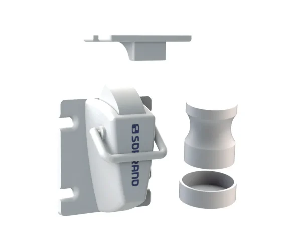 FECHADURA PARA MOVEIS MAGNETICA INVISIVEL BRANCA