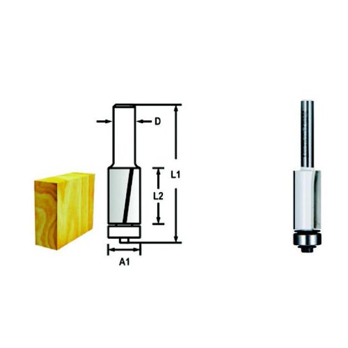 FRESA PARALELA PARA LAMINAR 1 4X1 4POL - D-58528