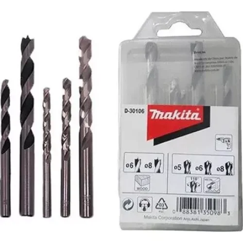 KIT DE BROCAS COM 5 PCS - D-30106