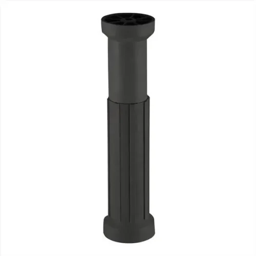 PÉ PLÁSTICO REGULÁVEL 130MM REDONDO (ATÉ 160MM)