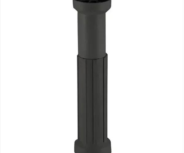PÉ PLÁSTICO REGULÁVEL 130MM REDONDO (ATÉ 160MM)