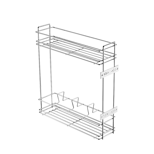 PORTA GARRAFAS LATERAL SLIM SEM TRILHO L110 X A435 X P475MM