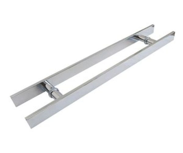 PUXADOR DUPLO FAVOLOSO INOX 10X40MM FUR 400MM COMP 600MM - C