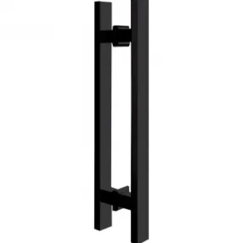 PUXADOR FAVOLOSO NERO FUR 400MM COMP 600MM - PRETO FOSCO