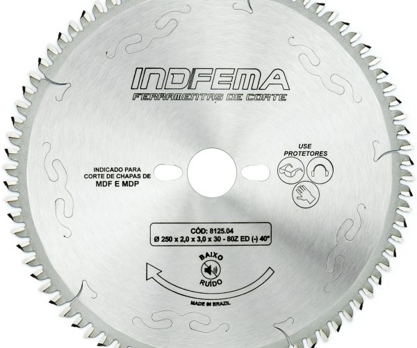 SERRA CIRCULAR HW 250x2,0x3,0x30-80Z ED-40G - 812504 (CRUZAD