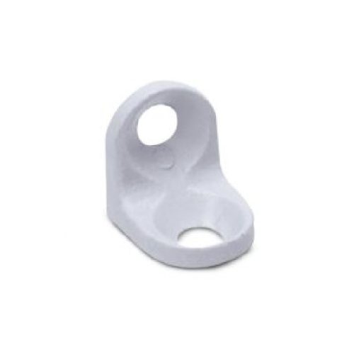 SUPORTE PRATELEIRA 2 FUROS BRANCO