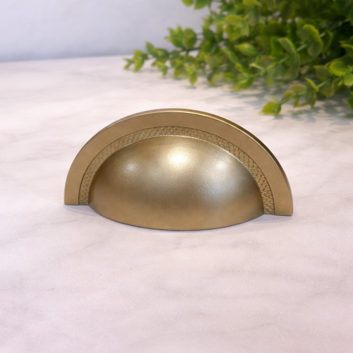 Shell 64mm dourado matte