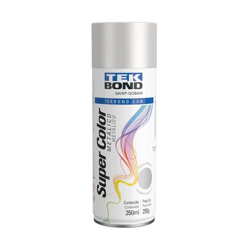 TINTA AEROSSOL PRATA METALICO 350 ML 250G