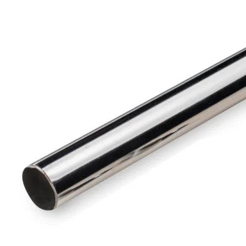 TUBO CABIDEIRO REDONDO CROMADO 25X0,40X3000MM