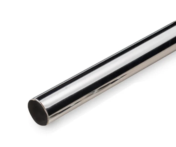 TUBO CABIDEIRO REDONDO CROMADO 25X0,40X3000MM